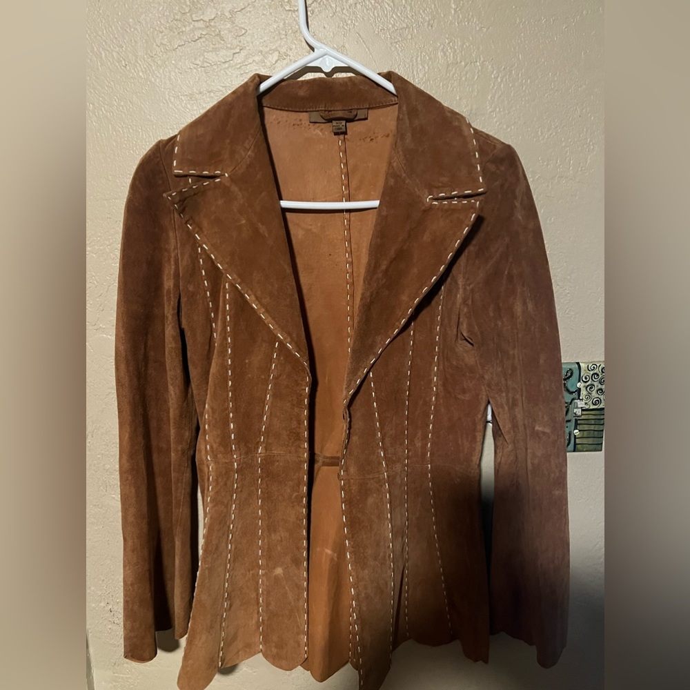 Arden B Vintage Suede Jacket/Blazer.